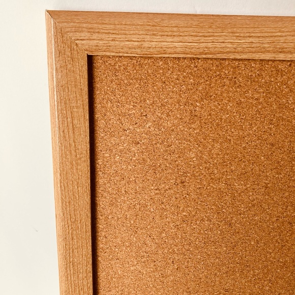 Wood Frame Cork Bulletin Boards, 17"x 23" - Picture 4 of 4